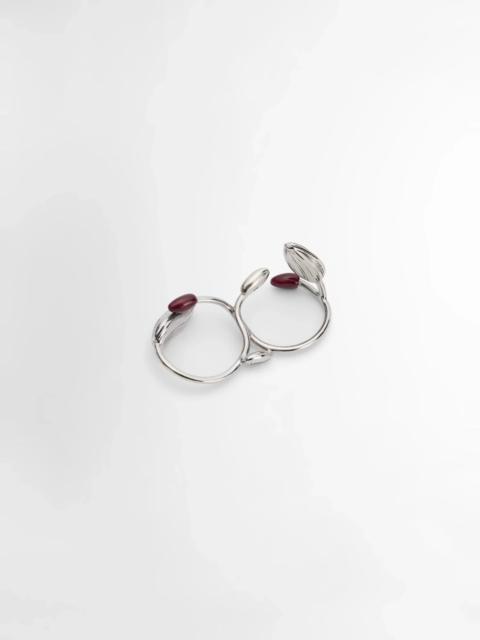 Lemaire GIRASOL DOUBLE RING