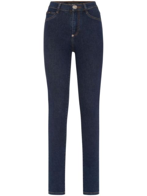 PHILIPP PLEIN high waisted jegging trousers
