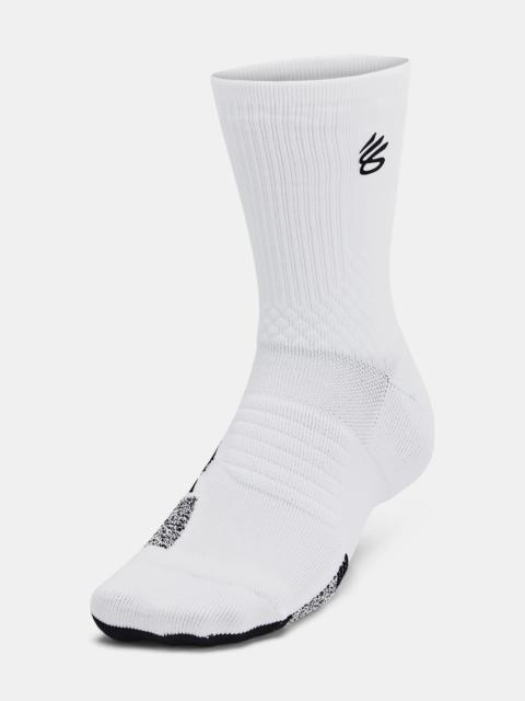 Under Armour Unisex Curry ArmourDry™ Playmaker Mid-Crew Socks