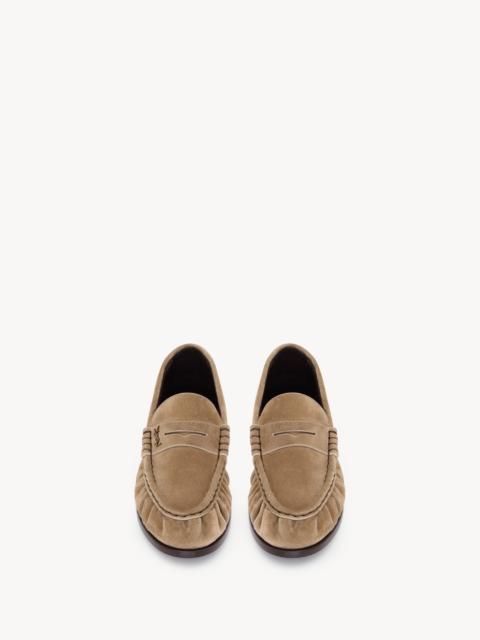 SAINT LAURENT LE LOAFER SUPPLE IN SUEDE