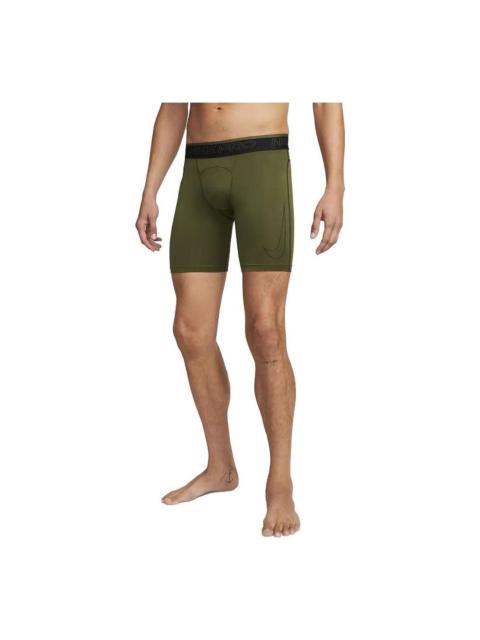 Nike Nike Pro Dri-Fit Stretch Training Long Shorts 'Olive Green' DD1917-326