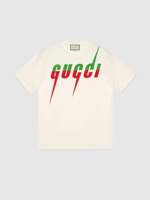 GUCCI T-shirt with Gucci Blade print