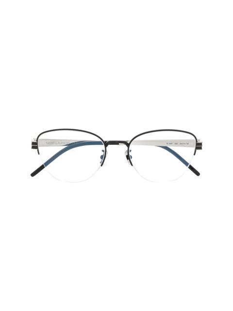 SAINT LAURENT oval glasses