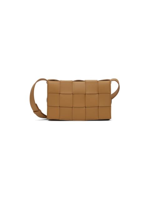 Bottega Veneta Tan Small Intreccio Cassette Bag