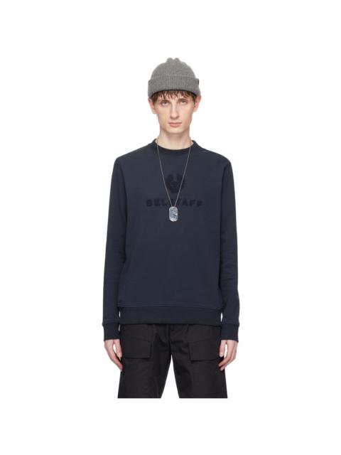 Belstaff Navy Appliqué Sweatshirt