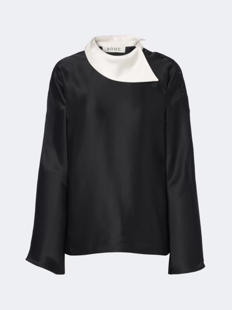 RÓHE Satin blouse