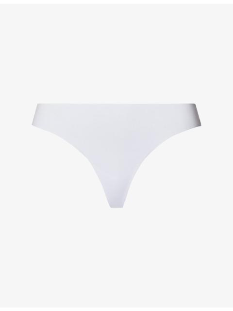 HANRO Invisible Mid-Rise Stretch-Cotton Thong
