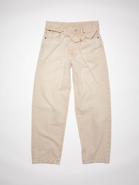 Acne Studios Loose fit jeans - Light beige/brown