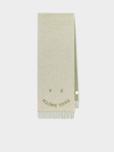 Paul Smith Wool PS Happy Scarf