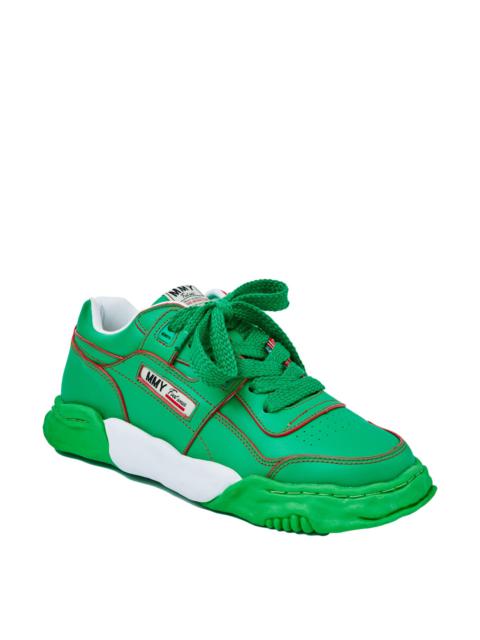 Maison MIHARAYASUHIRO PARKER LOW TOP SNEAKERS (GREEN)