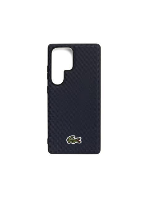 LACOSTE S23 Ultra S918 textured logo phone case