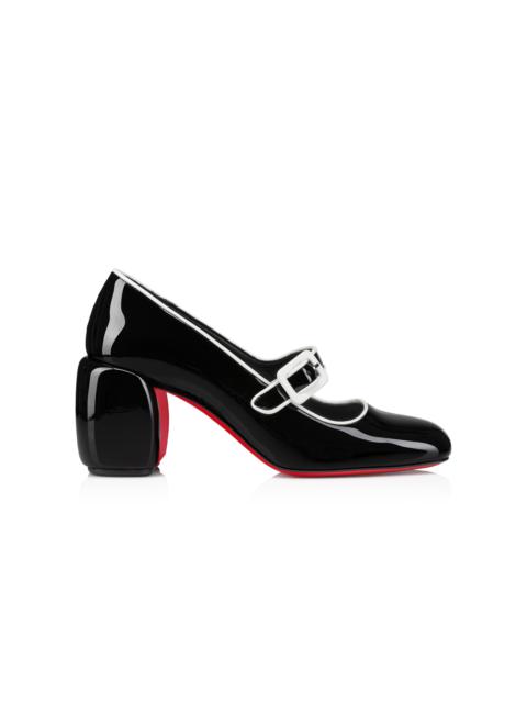 Mini Babe 70mm Patent Leather Pumps black