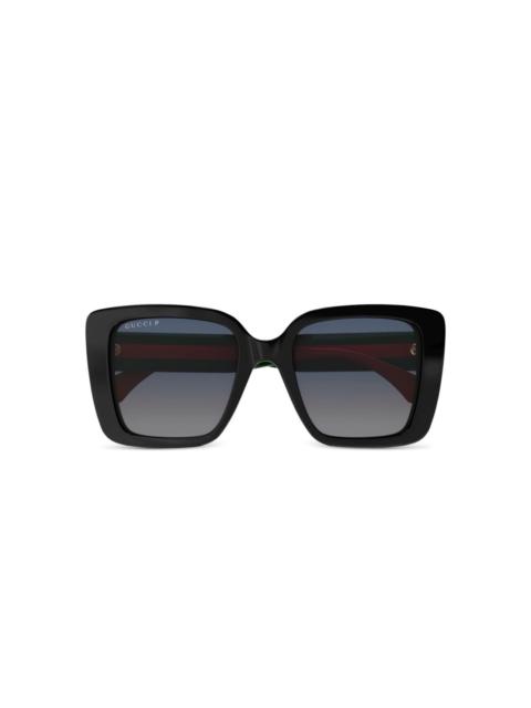web-detailing sunglasses