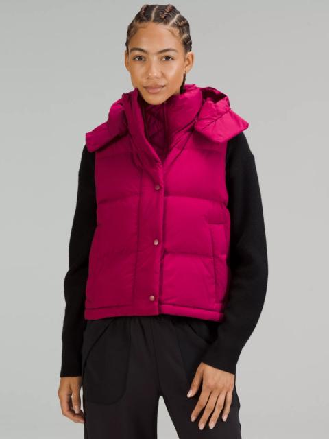 lululemon Wunder Puff 600-Down-Fill Cropped Vest