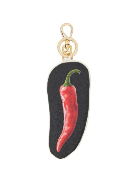 UNDERCOVER Black & Off-White UC2F1K02-3 Pepper Keychain