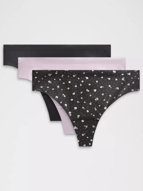 lululemon Nulu Added Absorbency Extra-High-Rise Thong Underwear *3 Pack