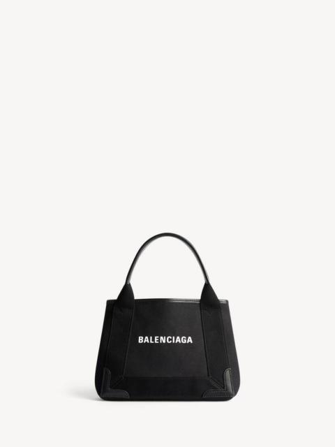 BALENCIAGA 여자의 해군 Xs 토트 백 블랙