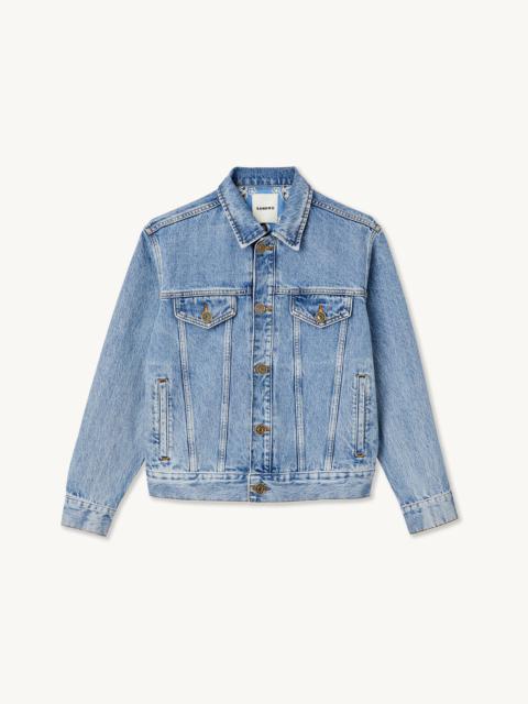 Sandro Faded denim jacket
