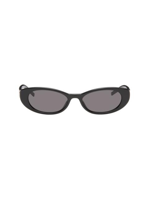 GUCCI Black Emblem Cat-Eye Sunglasses