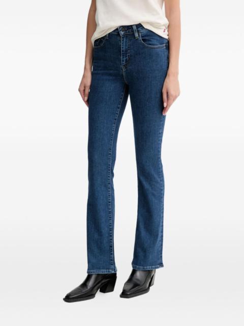 Levi's 725 high rose bootcut jeans