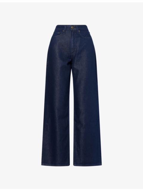 rag & bone Logan Wide-Leg Denim Jeans