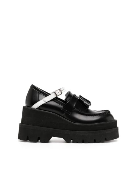 UNDERCOVER 95mm tassel-detail leather loafers