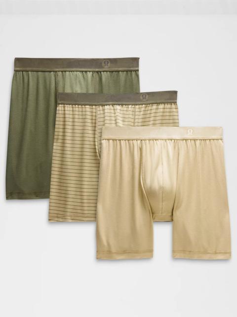 lululemon Always In Motion Long Mesh Boxer 7" *3 Pack