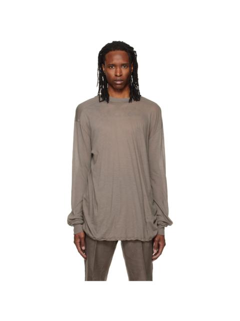 Rick Owens Gray Tower Rick S Jumbo L/S T-shirt