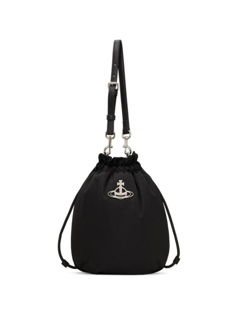 Vivienne Westwood Black Drawstring Pouch Set Bag