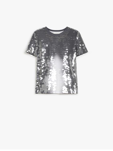 Sportmax KIBBUTZ Sequinned T-shirt