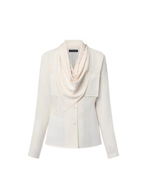 Louis Vuitton Silk Scarf Shirt