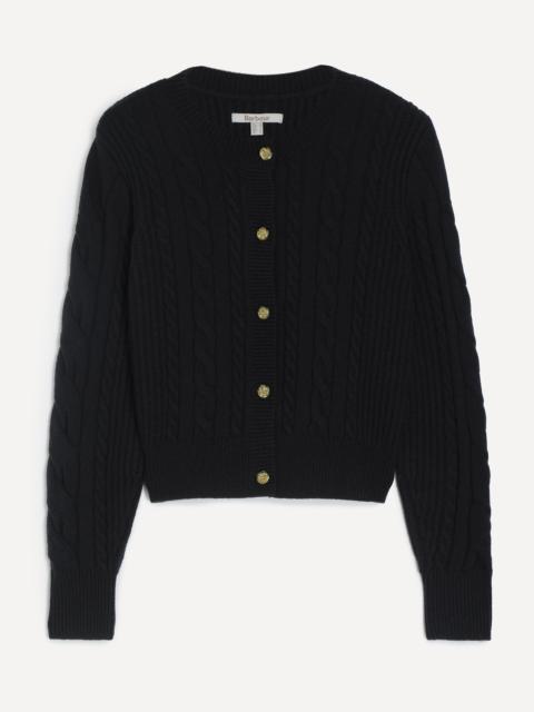 Elina Dark Navy Knitted Cardigan