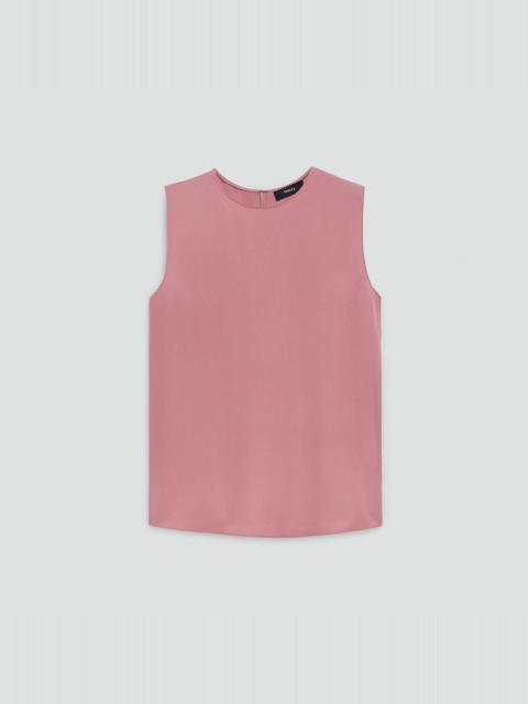 Theory Shell Top in Silk Georgette
