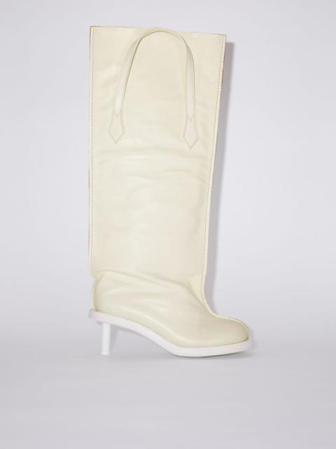 Acne Studios Leather boots - White