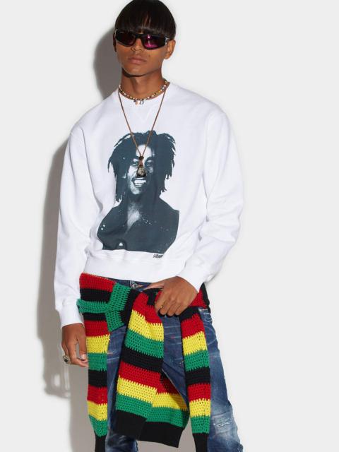 DSQUARED2 BOB MARLEY COOL SWEATSHIRT