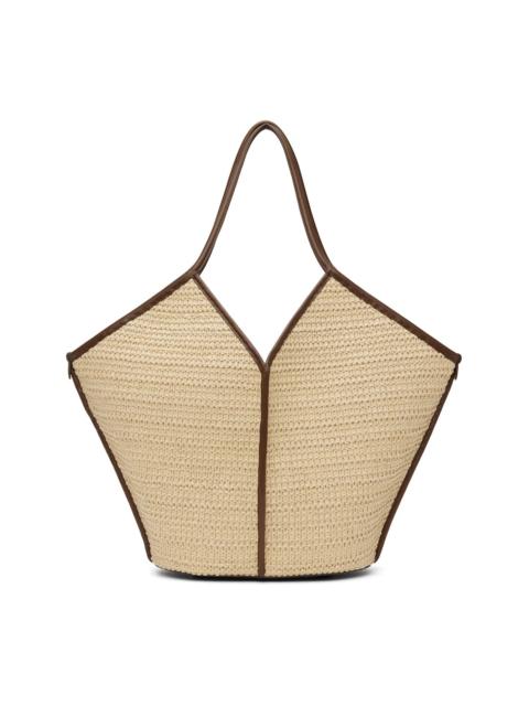 HEREU Beige Calella Raffia Tote
