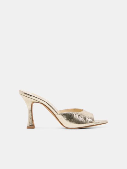 dolce vita ROSHA HEELS PLATINUM DISTRESSED LEATHER