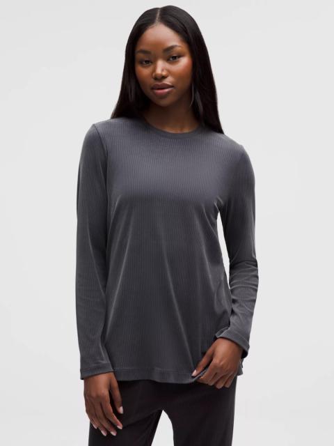 lululemon Ribbed Drapey Softsteme Long-Sleeve Tunic