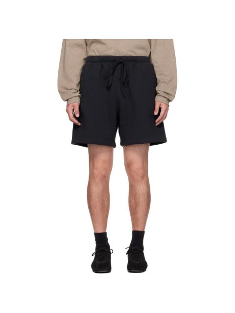 ESSENTIALS Black Classic Sweat Shorts