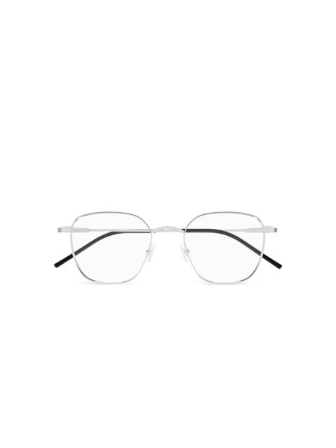 SAINT LAURENT geometric glasses