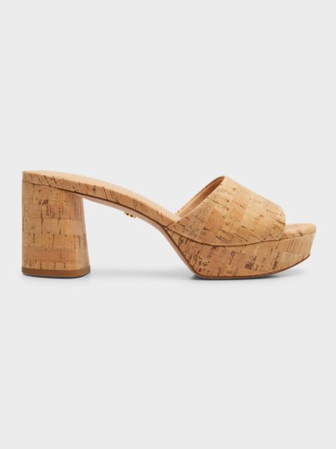 VERONICA BEARD Daliplatlow Cork Mule Sandals