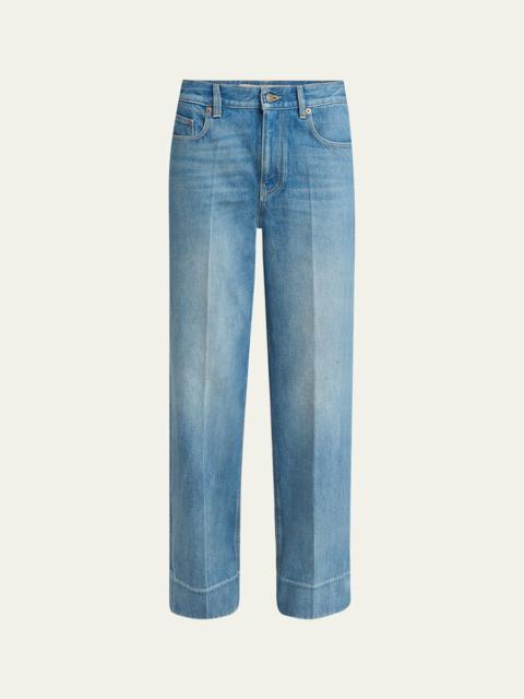 Valentino Straight Leg Denim Pants
