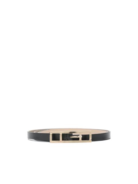 FABIANA FILIPPI rectangle-buckle leather belt