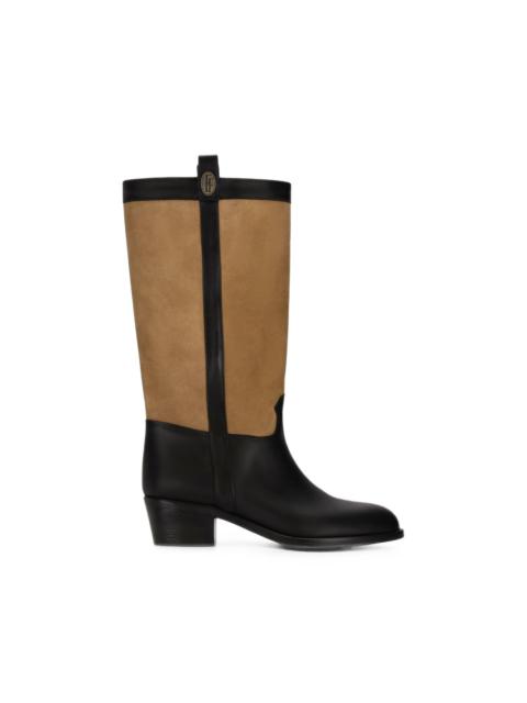 FORTELA Solea panelled leather boots