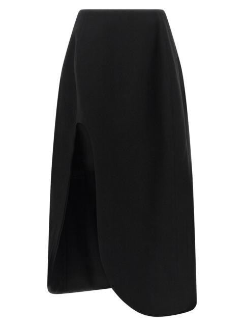 Jil Sander 'Skirt 158' Slit Skirt
