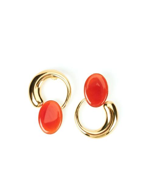Sonia stone-detailing earrings