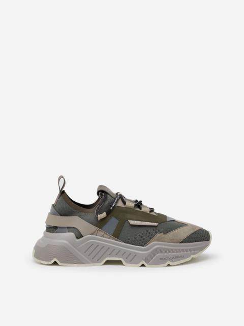 Dolce & Gabbana Daymaster sneakers in stretch knit fabric