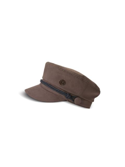 MAISON MICHEL New Abby twill baker boy hat