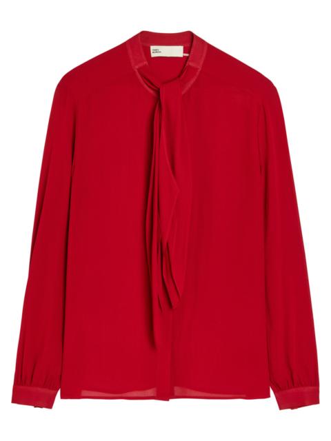 TORY BURCH Tory Burch Scarf-effect Georgette Blouse