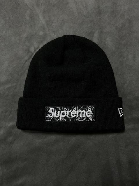 logo bandana box supreme ×newera beanie